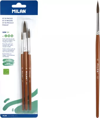 Pędzle zestaw 6,10,14 seria 101