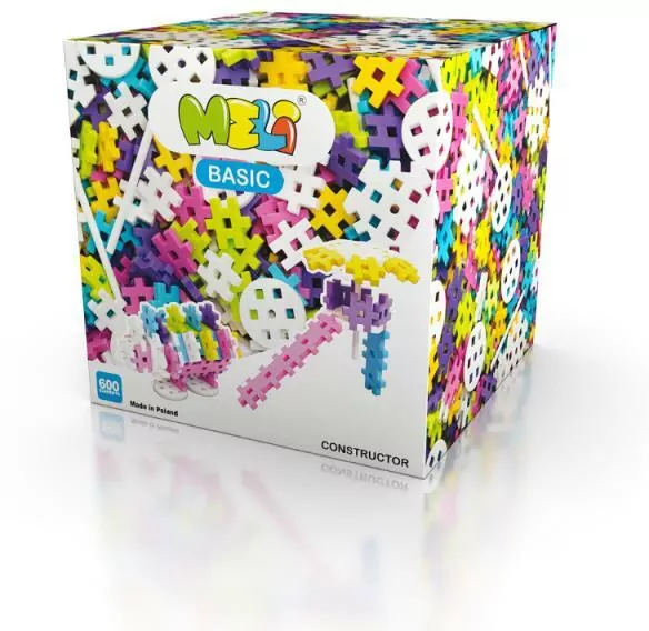 MELI Klocki Constructor Girls 600 sztuk - tantis.pl