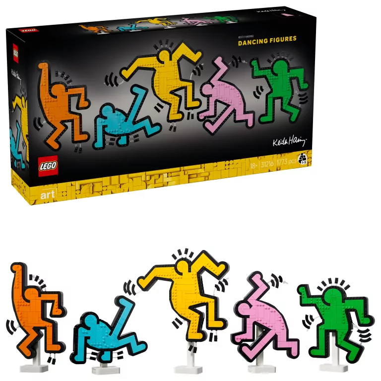 LEGO® Art. Keith Haring — tańczące postacie 31216 - tantis.pl