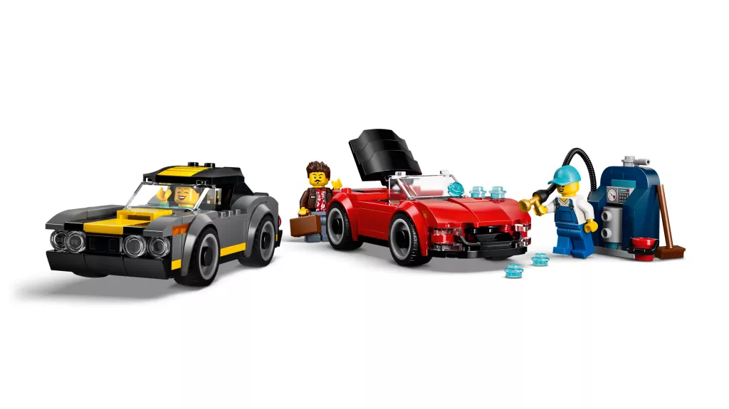 LEGO® Automatyczna myjnia samochodowa 60497 - tantis.pl