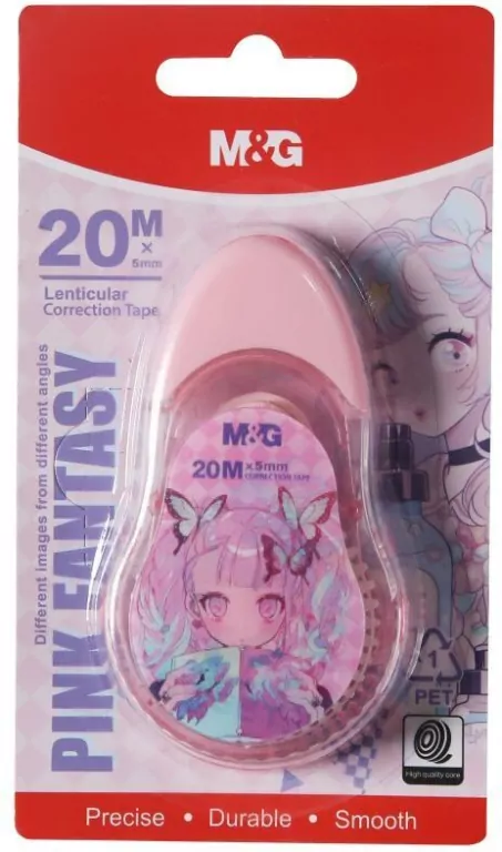 Korektor w taśmie Manga Pink Fantasy mix M&G - tantis.pl