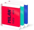 Zeszyt na spirali A5/80K gładki 1918 mix (3szt) - tantis.pl
