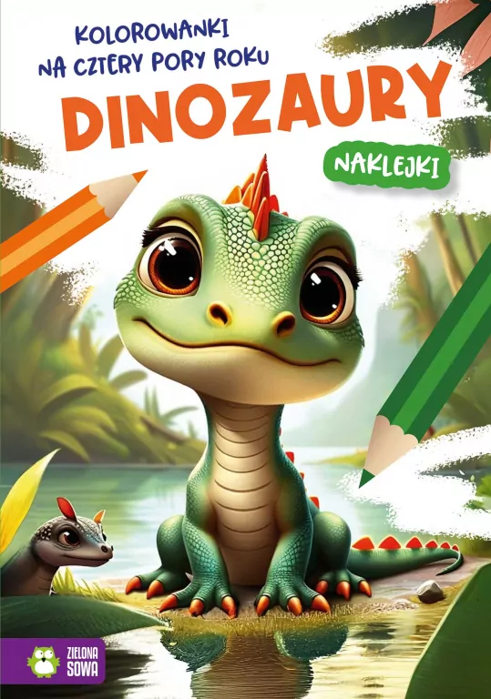 Kolorowanki na cztery pory roku. Dinozaury - tantis.pl