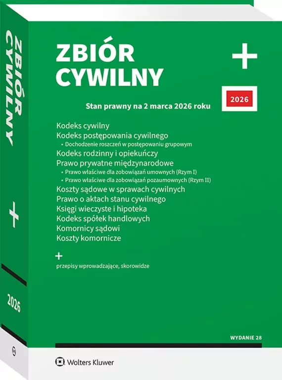 Zbiór cywilny PLUS 2026 w.28 - tantis.pl