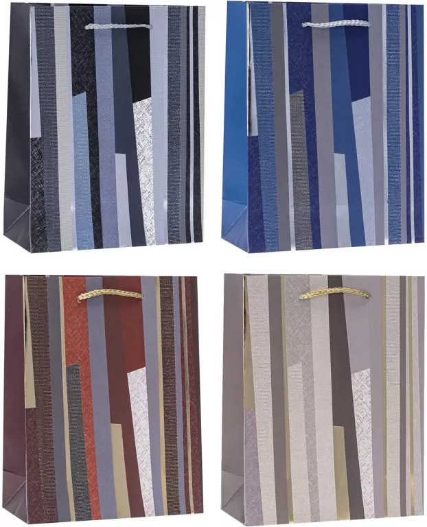 Torebka ozdobna 26x32x10cm mix ROZETTE. 1 sztuka - tantis.pl