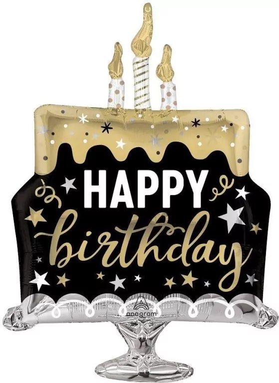 Balon foliowy Happy Birthday Surprise - tantis.pl