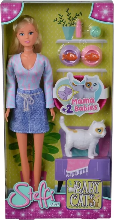 Steffi z małymi kociętami - tantis.pl