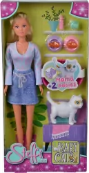 Steffi z małymi kociętami