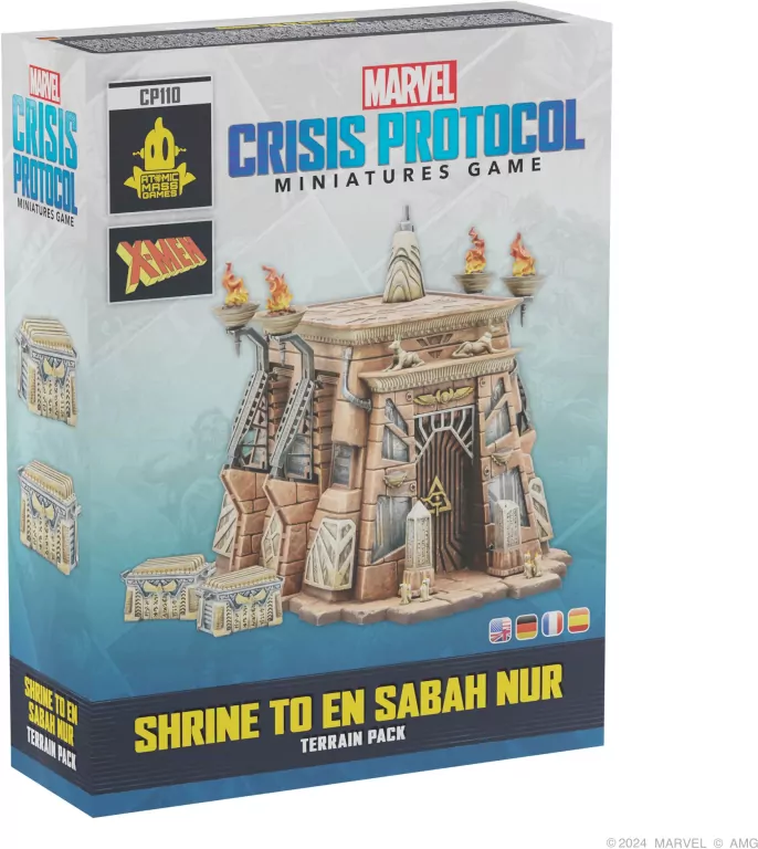 Marvel: Crisis Protocol - Shrine to En Sabah Nur Terrain Pack - tantis.pl