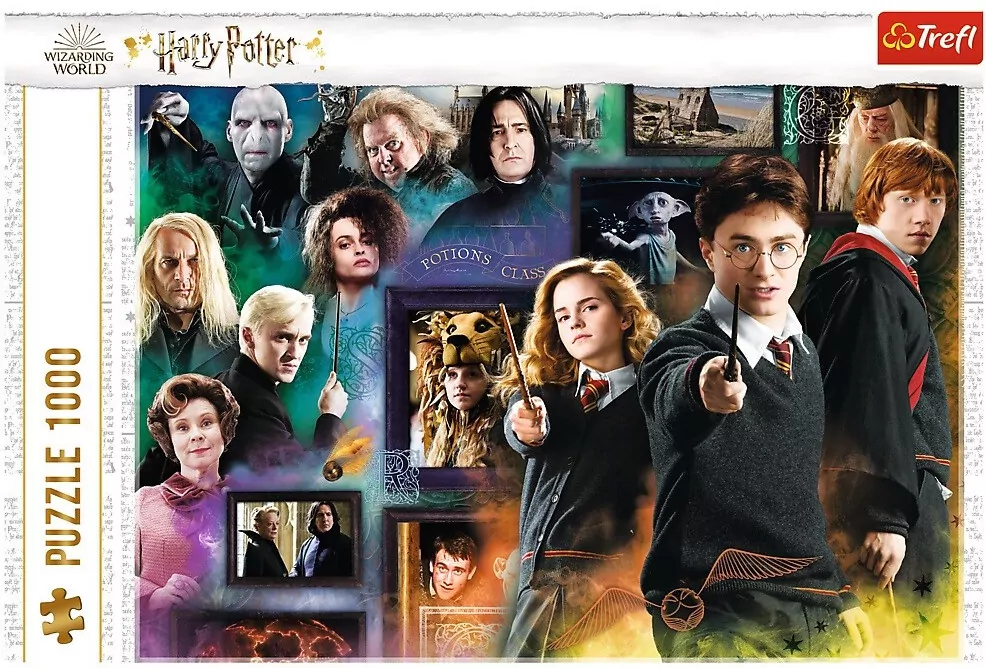 Puzzle 1000. Świat czarodziejów TREFL - tantis.pl