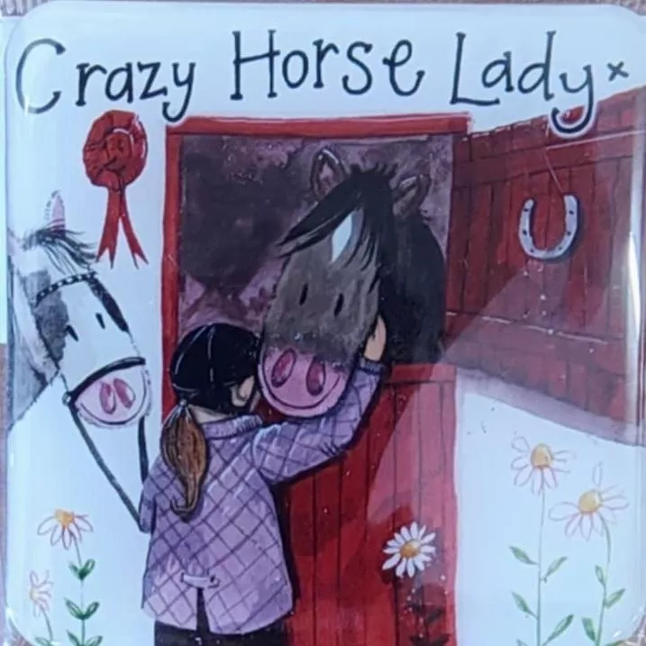 Magnes FM252 Koniara Crazy Horse Lady - tantis.pl