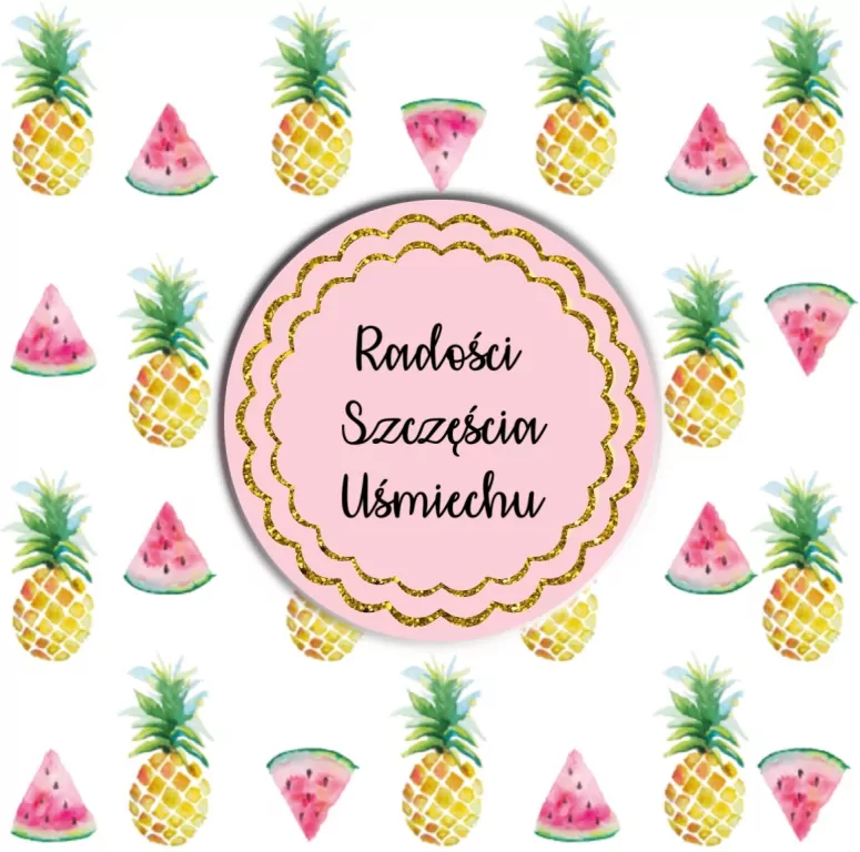 Karnet KW 3D Owoce - tantis.pl