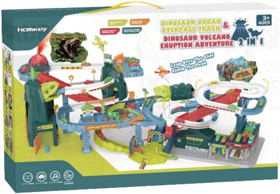Tor wyścigowy Dinozaur z samochodzikami - tantis.pl