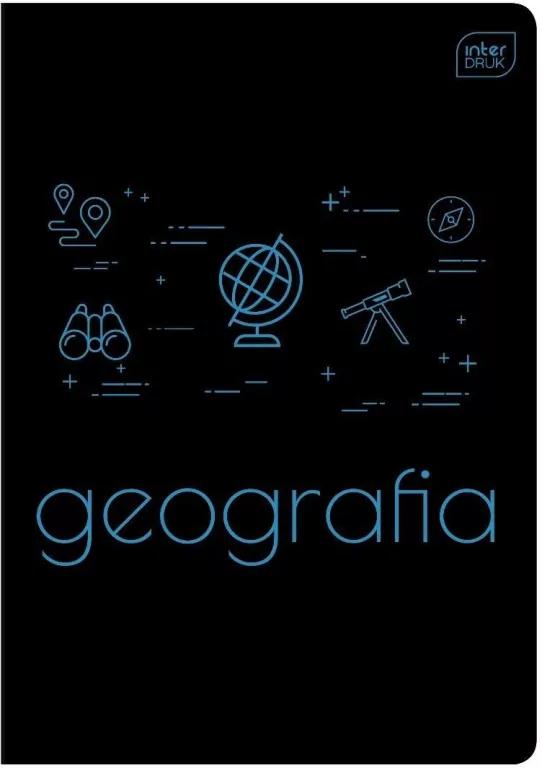 Zeszyt A5/60K kratka UV Geografia (10szt) - tantis.pl
