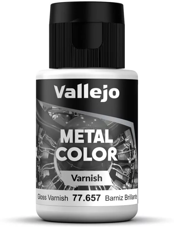 Vallejo: 77.657 - Metal Varnish - Gloss (32 ml) - tantis.pl