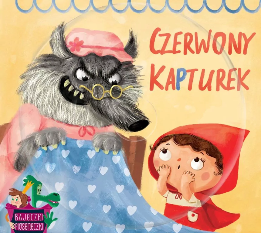 Czerwony Kapturek. Bajeczki Pioseneczki CD. Audiobook - tantis.pl