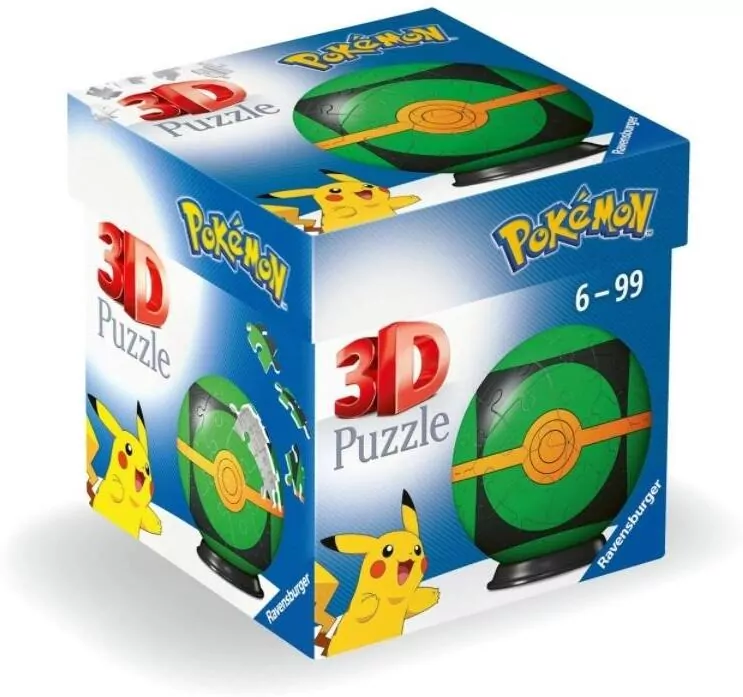 Puzzle 3D Kula: Pokemon Repeat Ball - tantis.pl