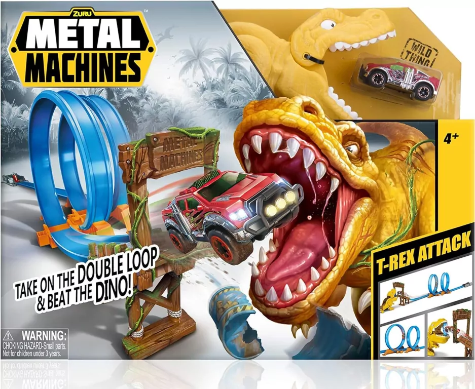 Metal Machines zestaw. Atak T-Rexa - tantis.pl