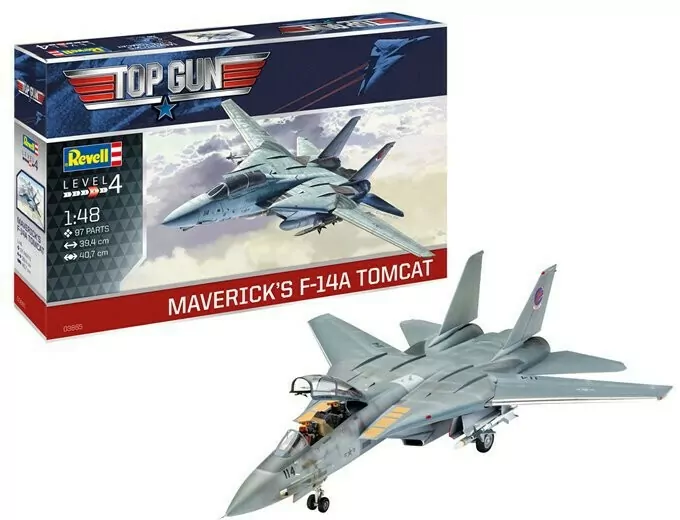 Revell. Model do sklejania. F-14A Tomcat Top Gun - tantis.pl