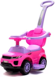 Jeździk dziecięcy z dźwiękiem 3w1 różowy