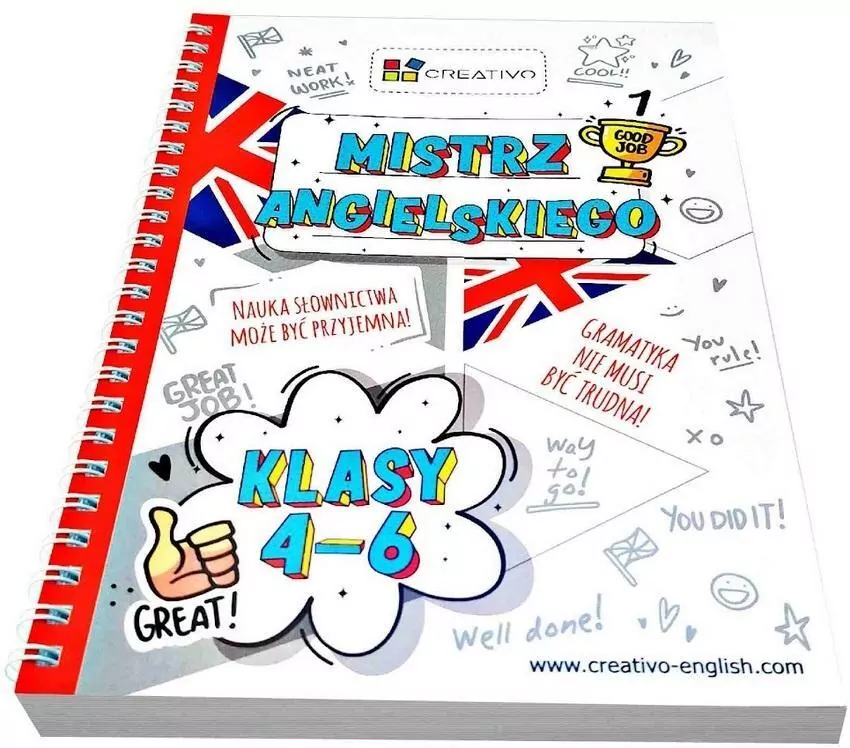 Mistrz angielskiego. Kurs dla uczniów klas 4-6 - tantis.pl
