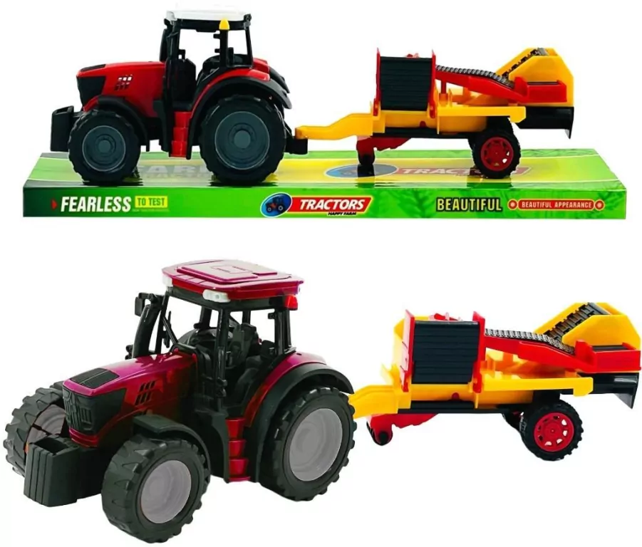 Traktor z maszyną rolniczą - tantis.pl