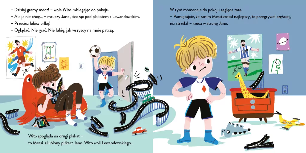 Jano i Wito grają w piłkę - tantis.pl