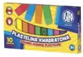 Plastelina kwadratowa 10 kolorów - tantis.pl