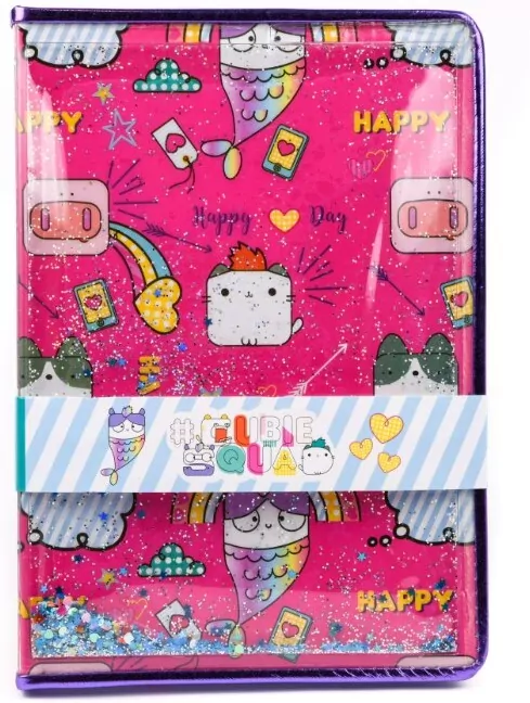 Notes brokatowy Happy mix CUBIE SQUAD - tantis.pl