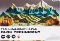 ZEST BLOK RYS/TECH A4 BIA/KOL WIDOK STK F 10 - tantis.pl