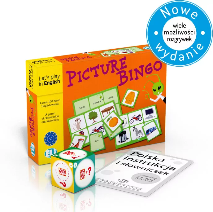 Picture bingo. Gra językowa Angielski - tantis.pl