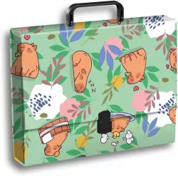 Teczka z rączką A4 Kapibara łąka PENMATE