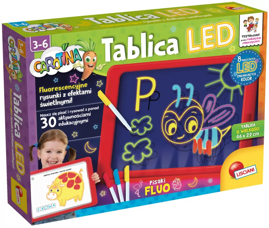 Tablica LED. Carotina - tantis.pl