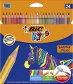 Kredki Kids Eco Evolution Stripes 24 kolory - tantis.pl