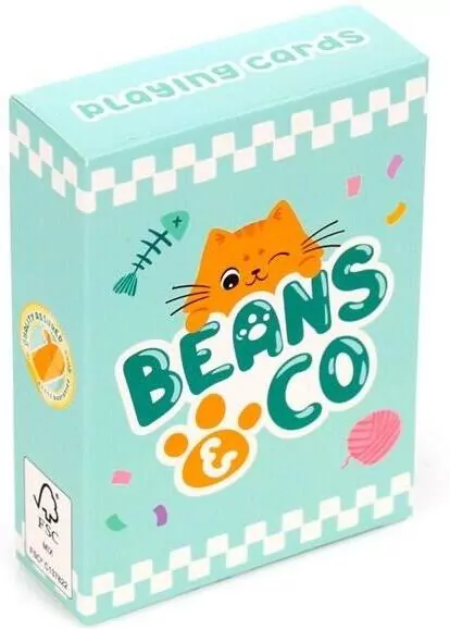 Talia kart Beans & Co Cats - tantis.pl