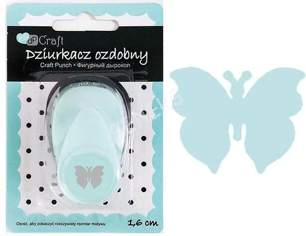 Dziurkacz ozdobny 1,6cm motyl 4 (JCDZ-105-238) - tantis.pl