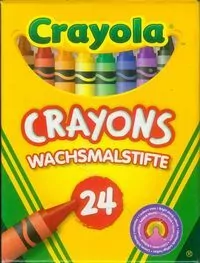 Crayola. Kredki świecowe zmywalne, 24 sztuki - tantis.pl
