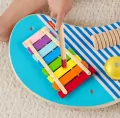 Fisher Price. Drewniany muzyczny stoliczek - tantis.pl