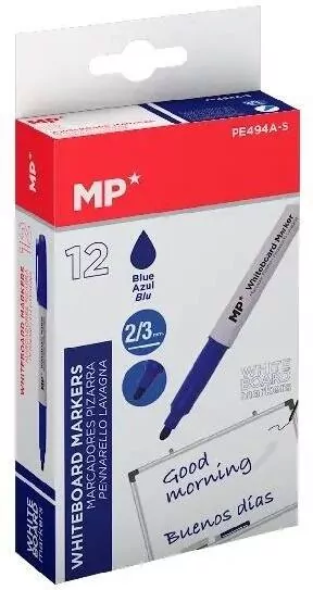 Marker do tablic 2,0/3,0mm niebieski (12szt) - tantis.pl