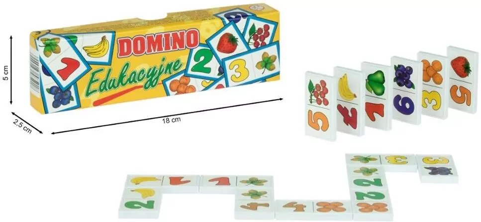 Domino. Edukacyjne małe - tantis.pl