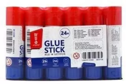Klej w sztyfcie 21g. 24 sztuki