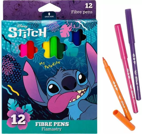 Flamastry Disney Core Stitch 12 kolorów - tantis.pl
