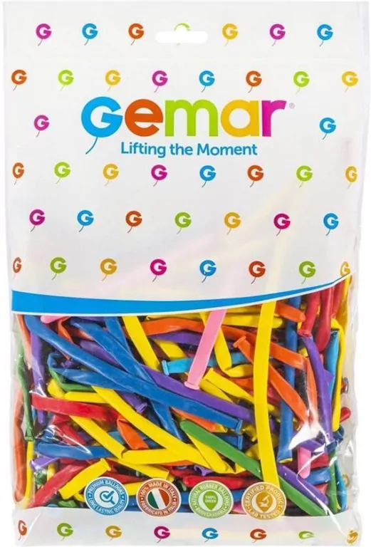 Balony do modelowania. Różnokolorowe - tantis.pl