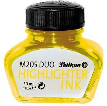 Atrament żółty fluorestencyjny 30ml PELIKAN - tantis.pl