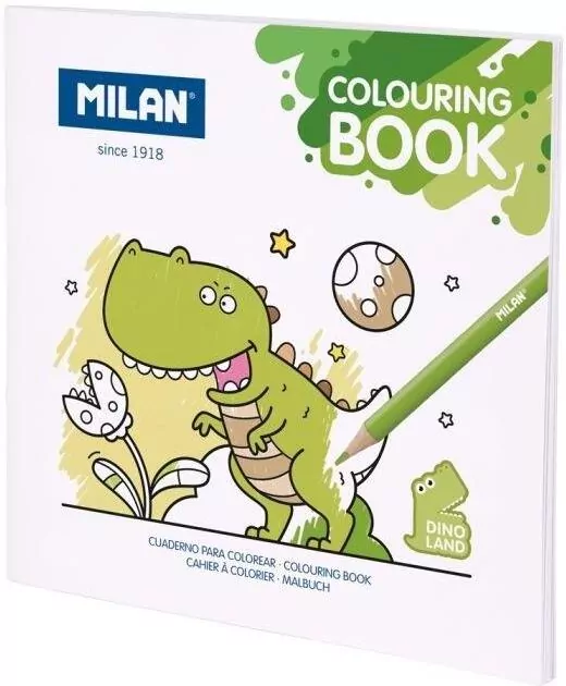 Kolorowanka Kraina dinozaurów MILAN - tantis.pl