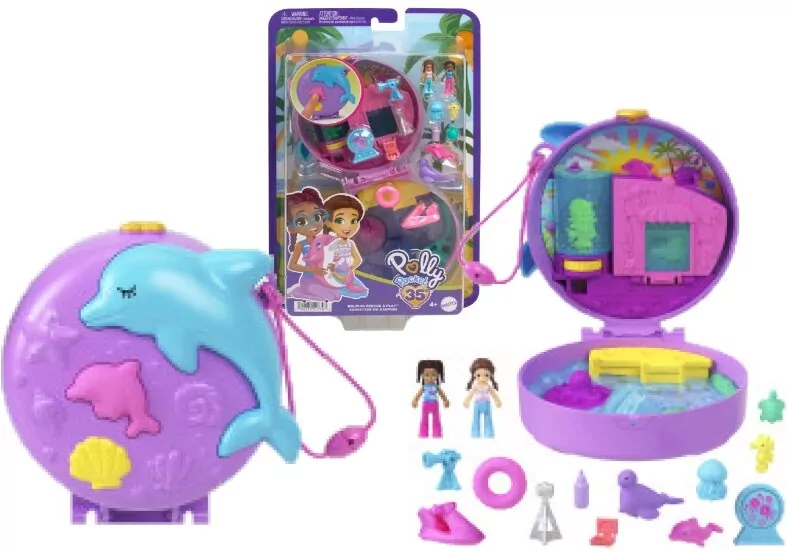 Polly Pocket. Akwarium delfina HWN96 - tantis.pl