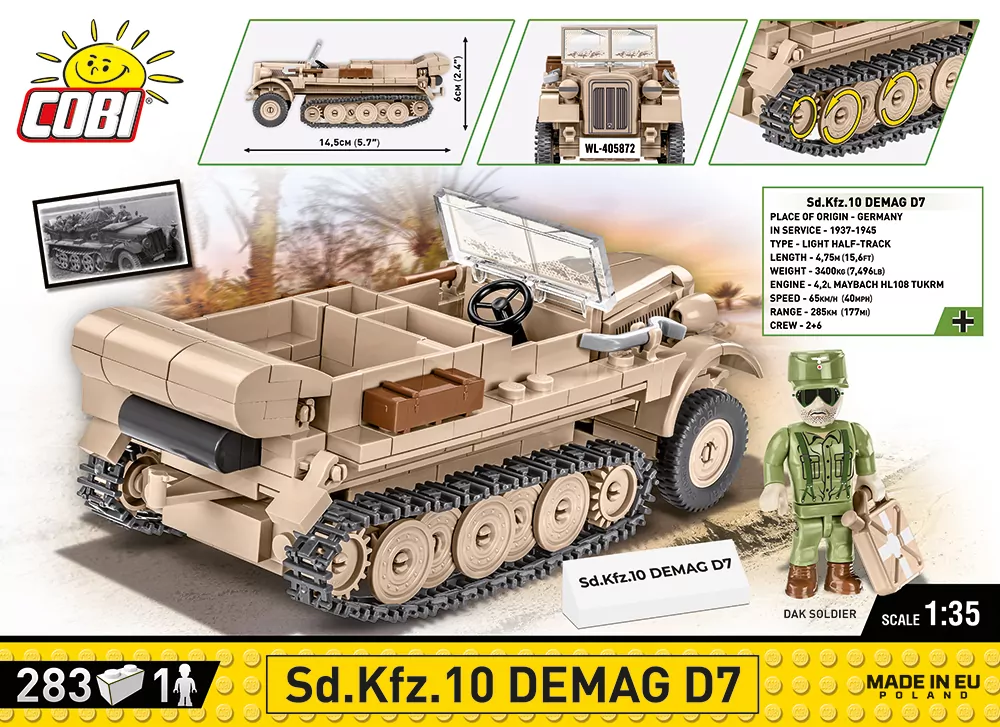 Sd.Kfz 10 Demag D7 - tantis.pl