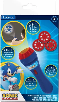 Latarka z projektorem Sonic Lexibook LTC050SN