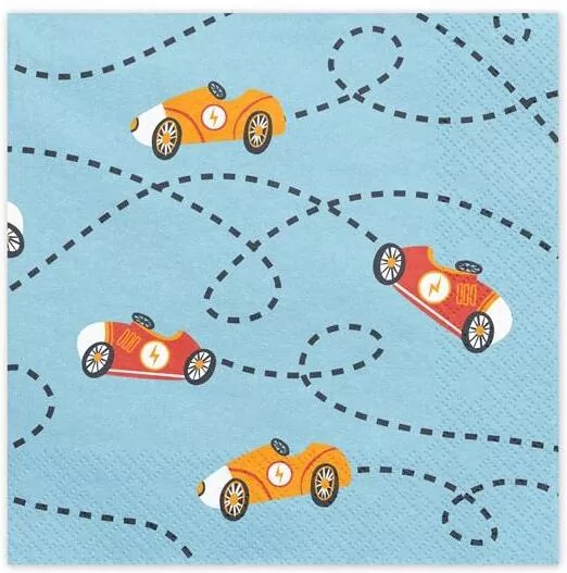 Serwetki Autka 33x33cm mix - tantis.pl