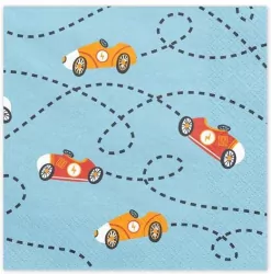 Serwetki Autka 33x33cm mix